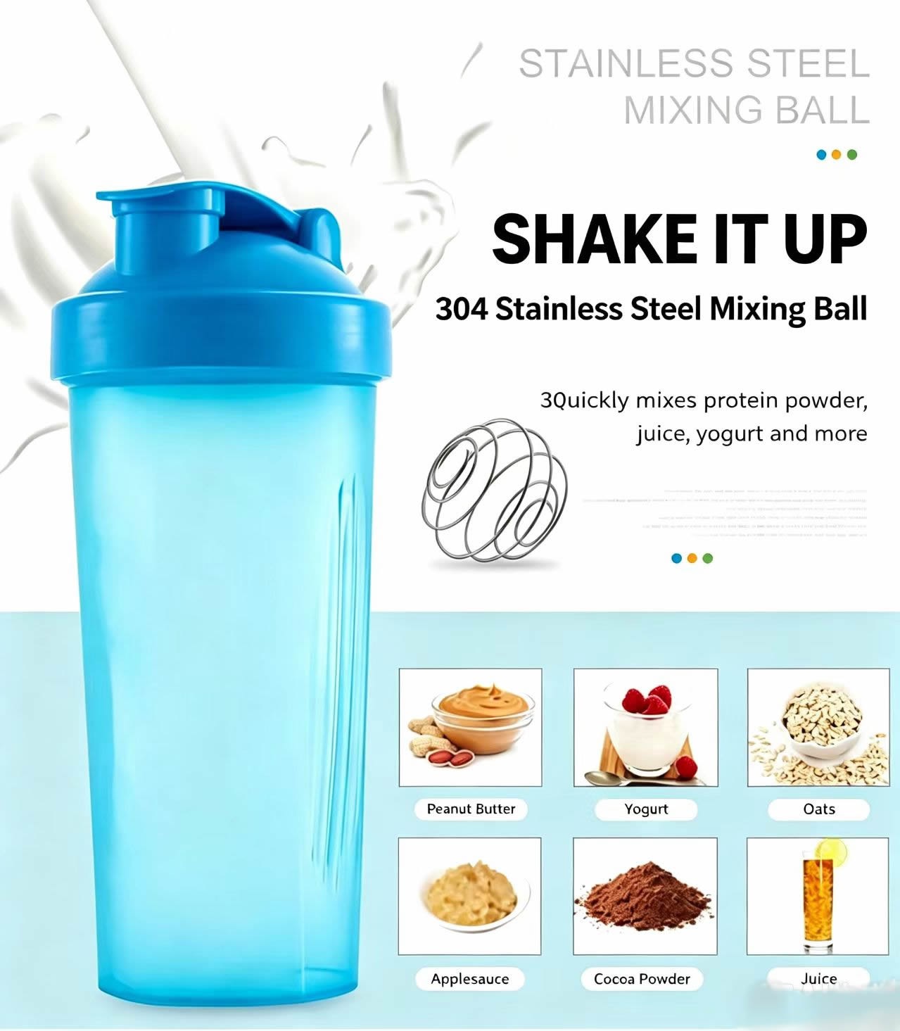 Protein Bar - ชุดขวดเชคโปรตีน 2 ชิ้น ขนาด 20 ออนซ์