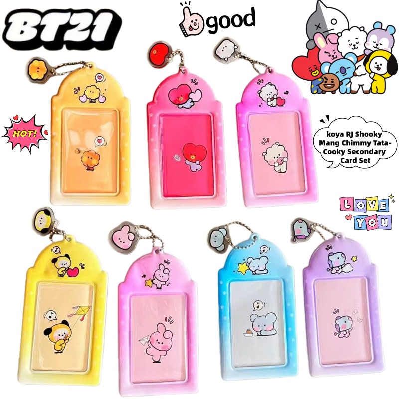Cookies Pack - การ์ดสะสมลาย BT21 โคยะ ชูกี้ แมน ชิมมี่