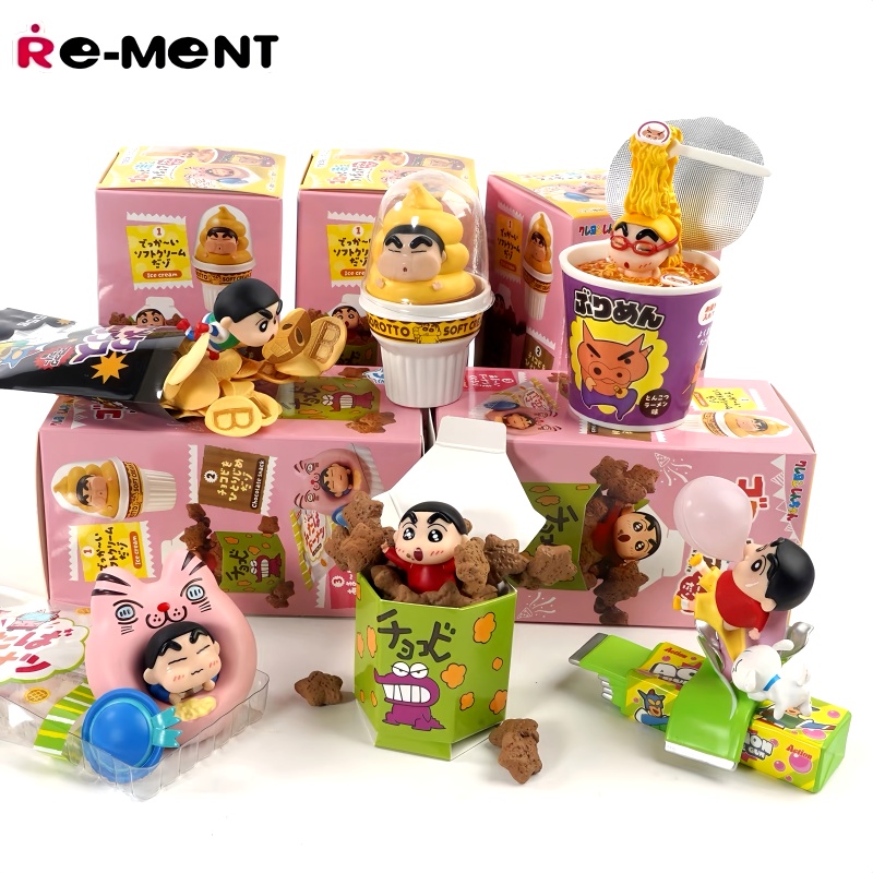 Chocolate Snack - สินค้าพร้อมส่ง Re-ment Crayon Shin-chan Super Satisfying