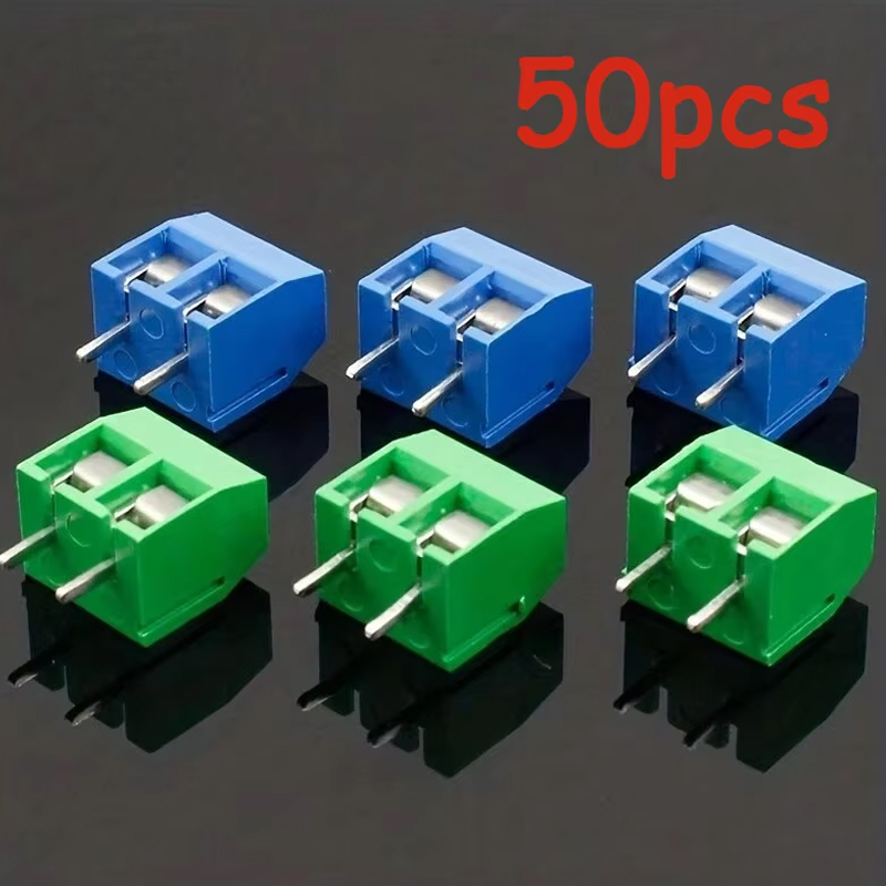 50PCS PCB Terminal Block Conne - Nuts Mix บทวิจารณ์และราคา