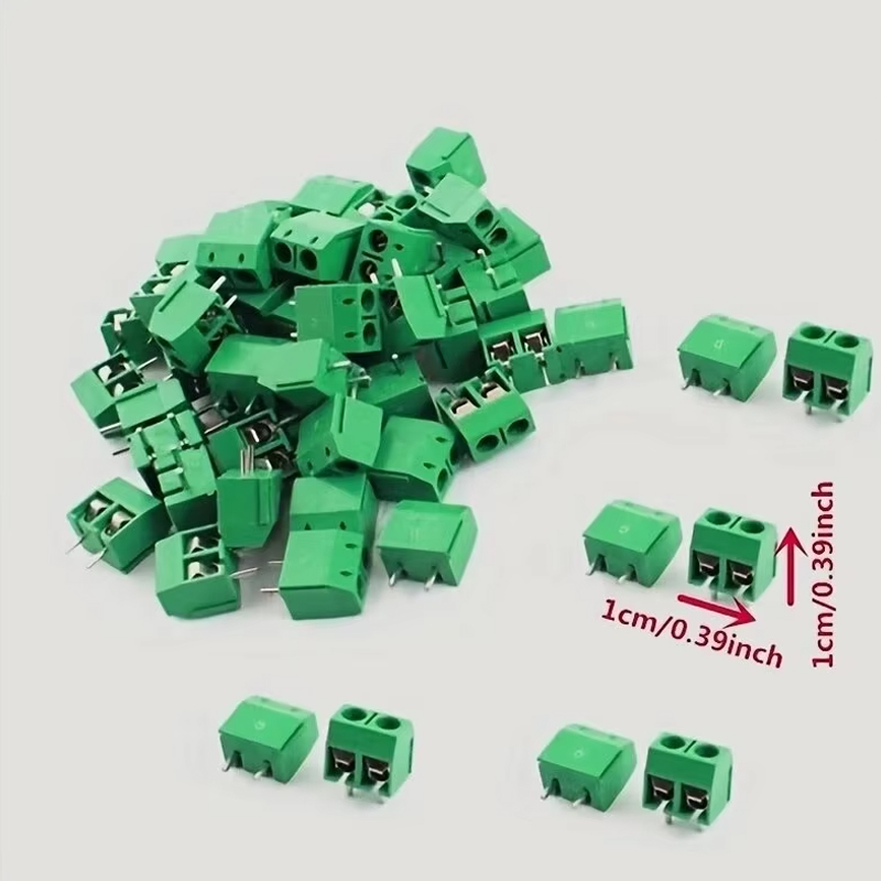 50PCS PCB Terminal Block Conne - Nuts Mix บทวิจารณ์และราคา
