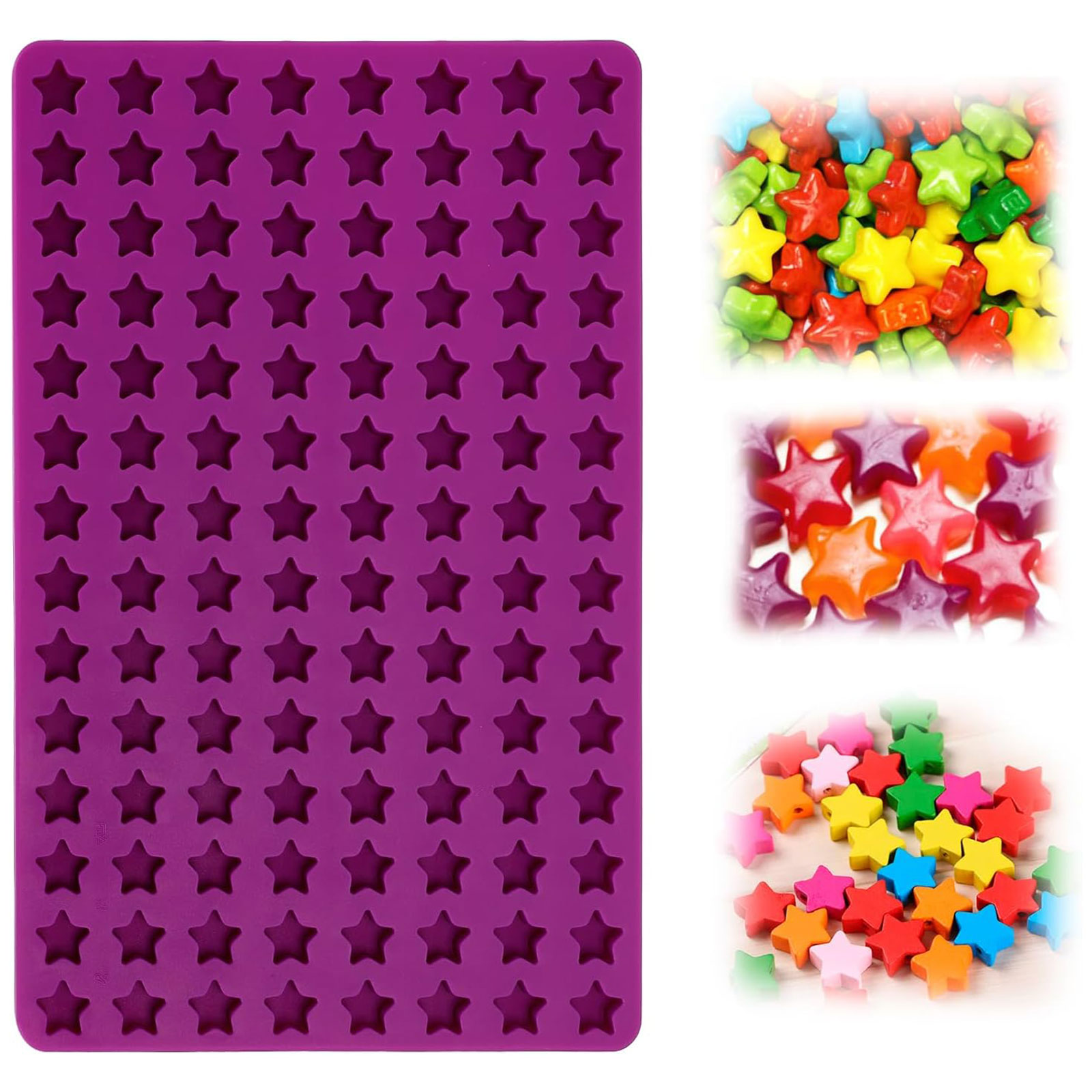 แม่พิมพ์ซิลิโคนรูปดาวขนาดเล็ก  - Gummy Candy บทวิจารณ์และราคา