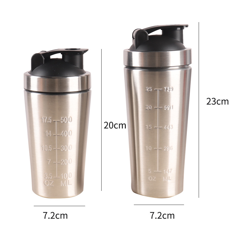 500 ML/750 ML สแตนเลสสตีลผงโปร - Protein Bar บทวิจารณ์และราคา