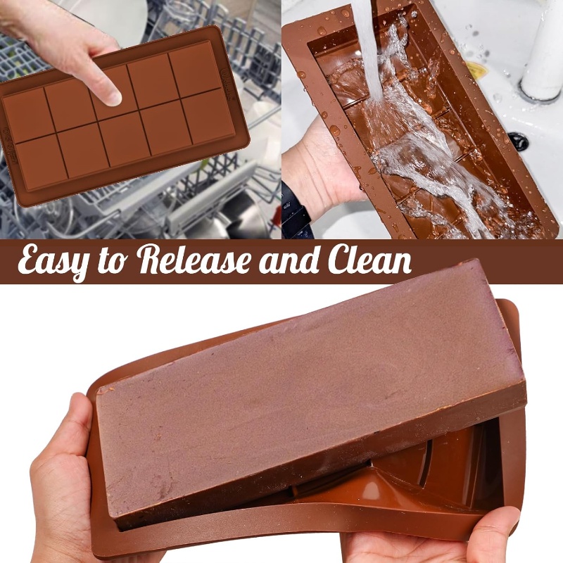 ช็อกโกแลตบาร์แม่พิมพ์ซิลิโคนบา - Protein Bar บทวิจารณ์และราคา