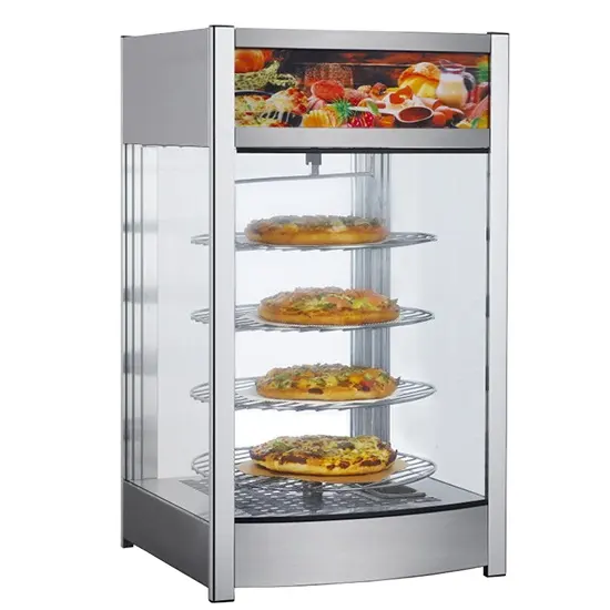 ตู้โชว์อาหารแบบหมุนได้ ทำจากกร - Food Snacks Catering บทวิจารณ์และราคา