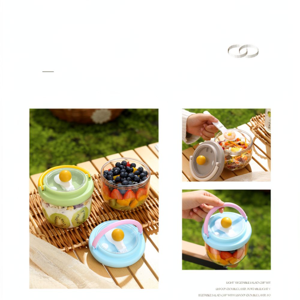 กล่องสลัดพกพาสไตล์อินส์ พร้อมห - Healthy Snacks Food บทวิจารณ์และราคา